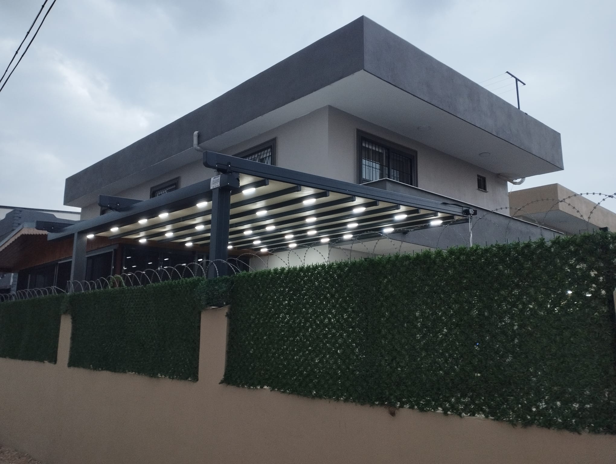 Pergola Tente Uygulama